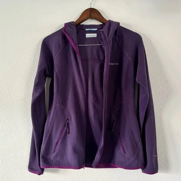 Columbia Sportswear Summit Rush Ridge Fleece Waffle Soft Hoodie Size Small