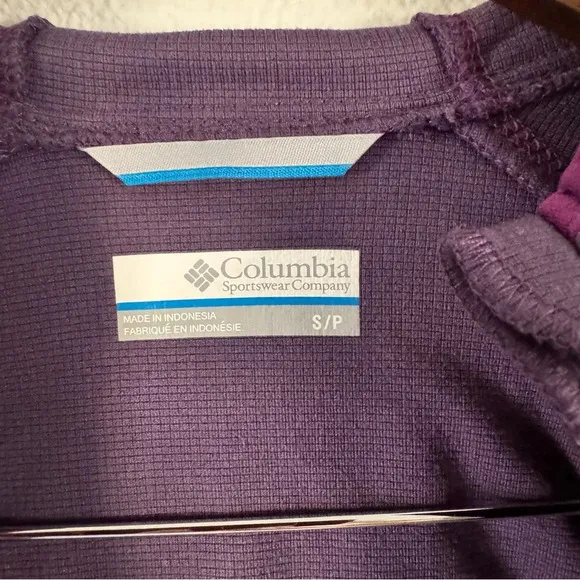 Columbia Sportswear Summit Rush Ridge Fleece Waffle Soft Hoodie Size Small