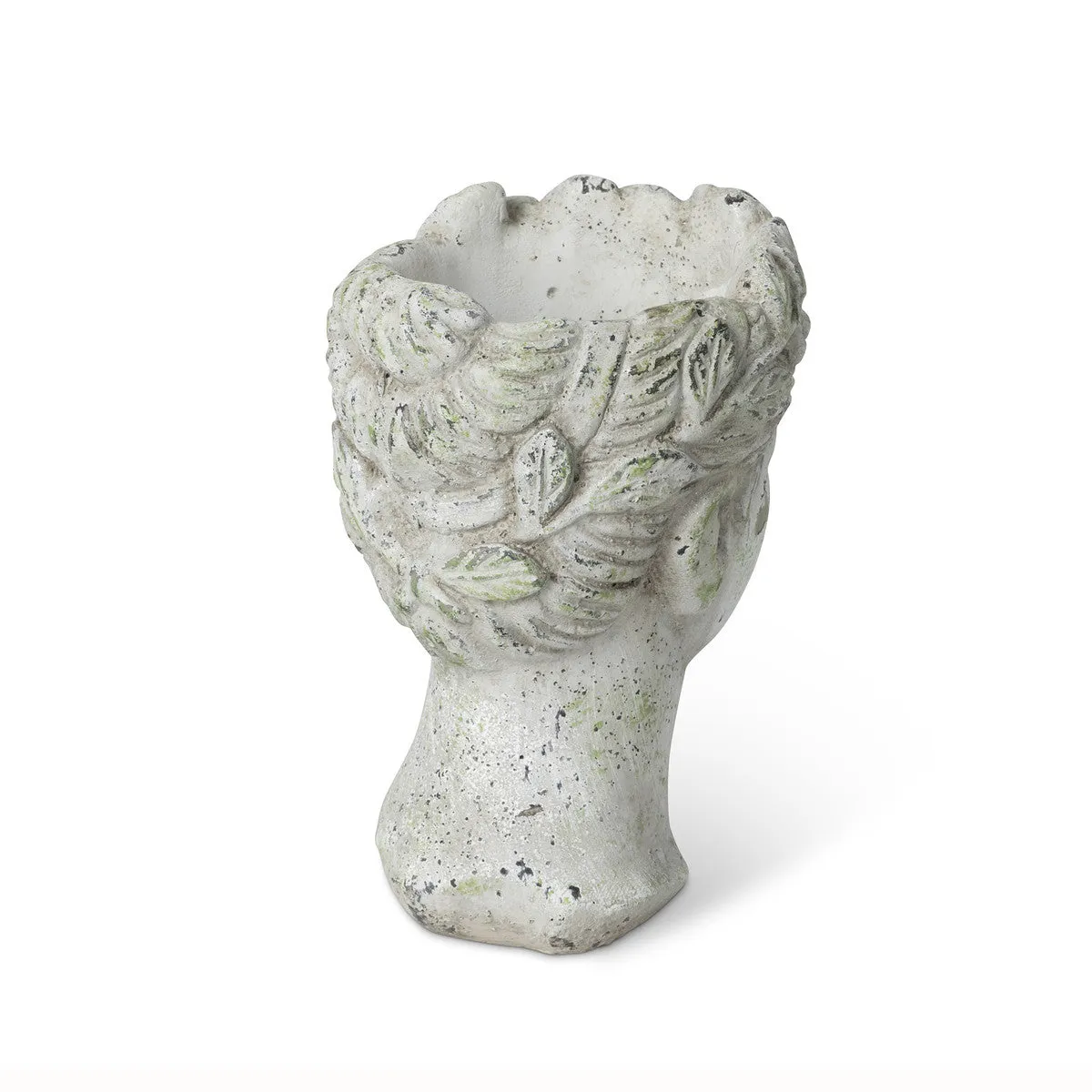 Concrete Bust Planter, Small