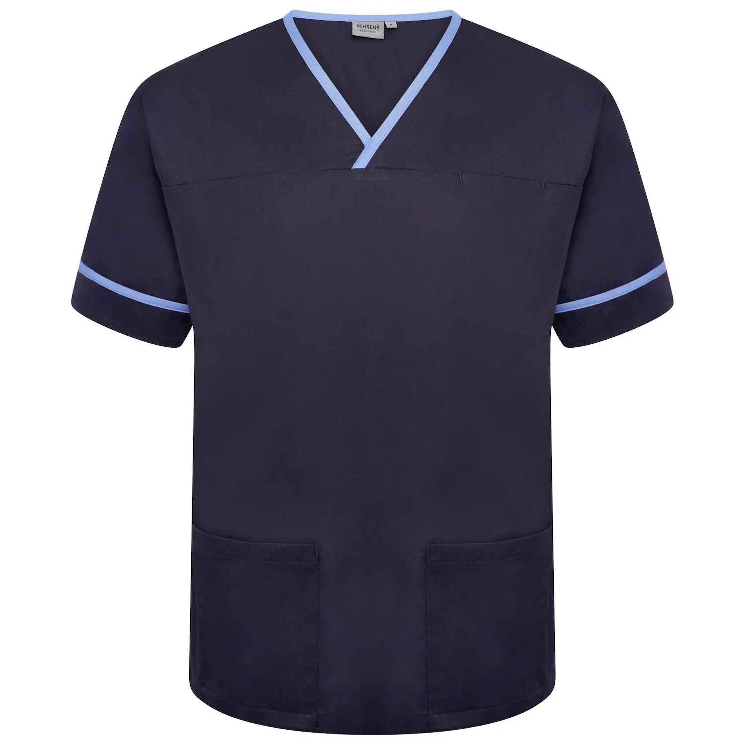 Contrast Trim Smart Scrub Top