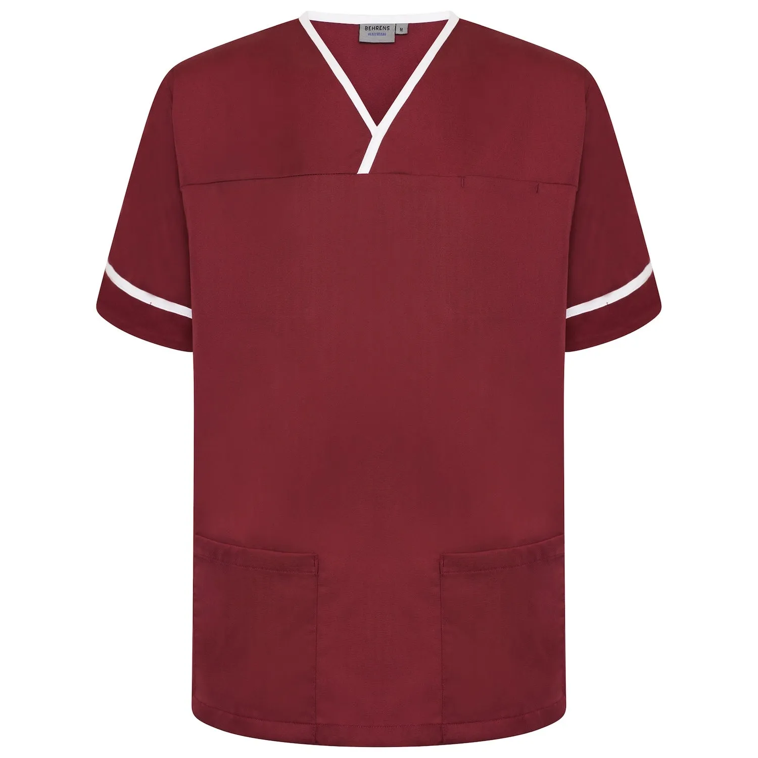 Contrast Trim Smart Scrub Top