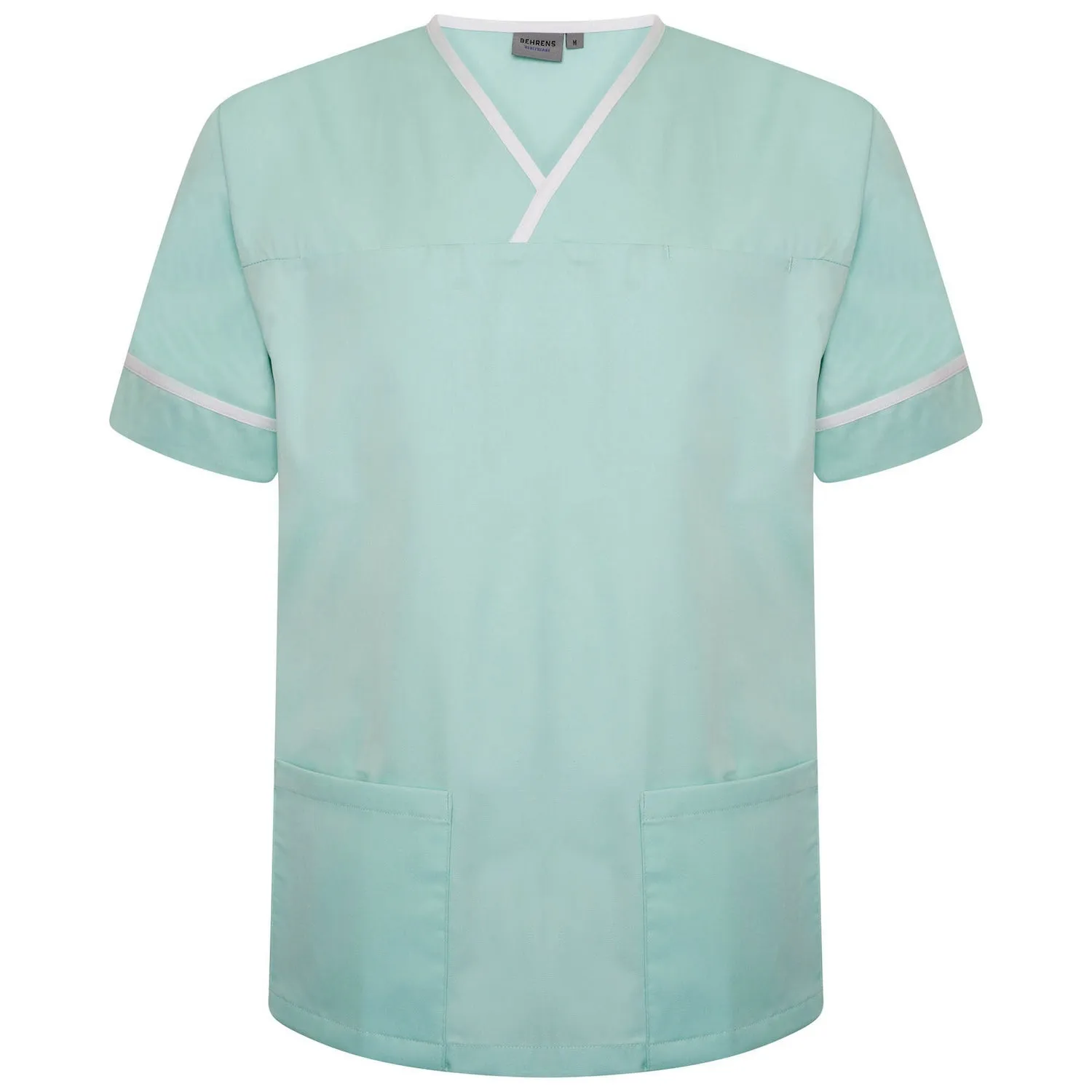 Contrast Trim Smart Scrub Top