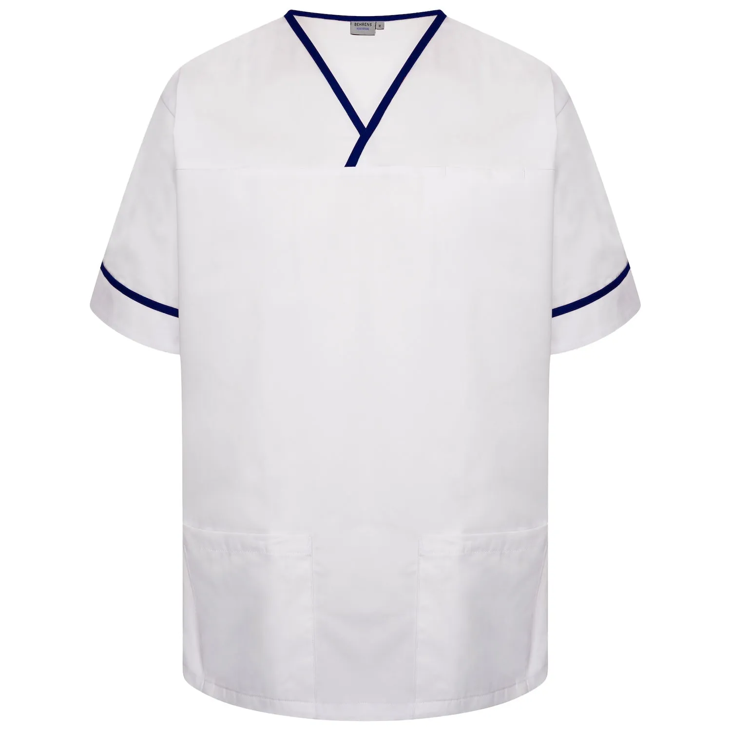 Contrast Trim Smart Scrub Top