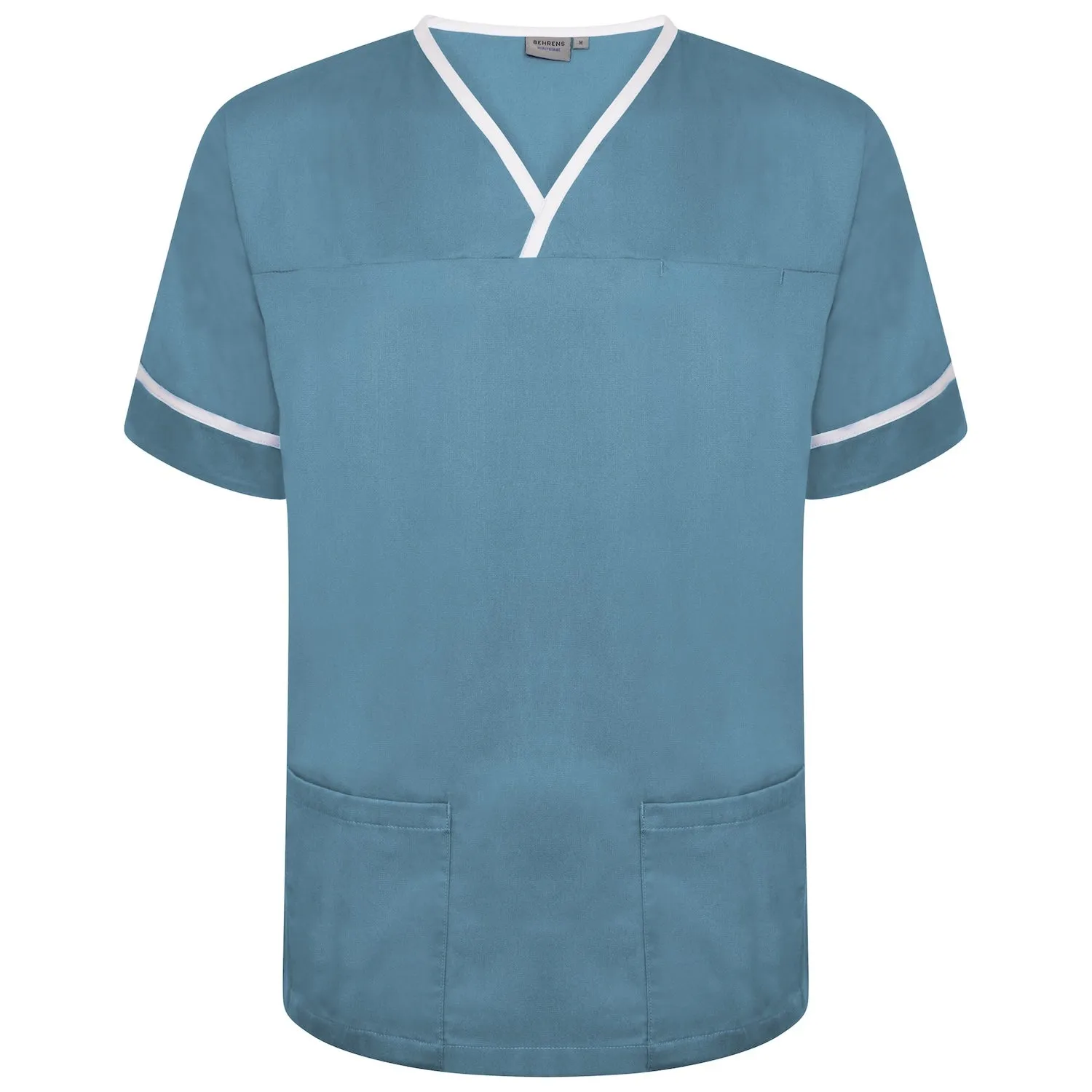 Contrast Trim Smart Scrub Top