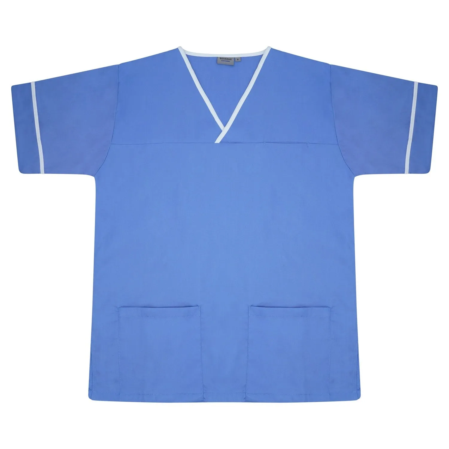 Contrast Trim Smart Scrub Top