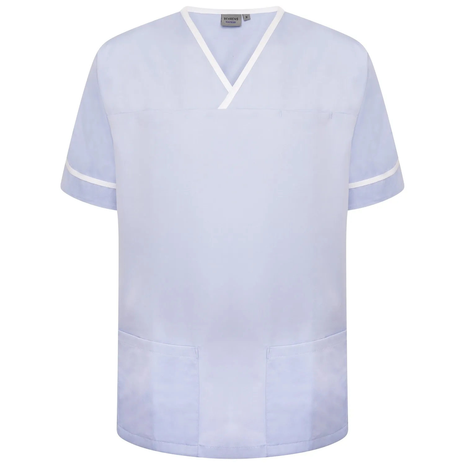 Contrast Trim Smart Scrub Top
