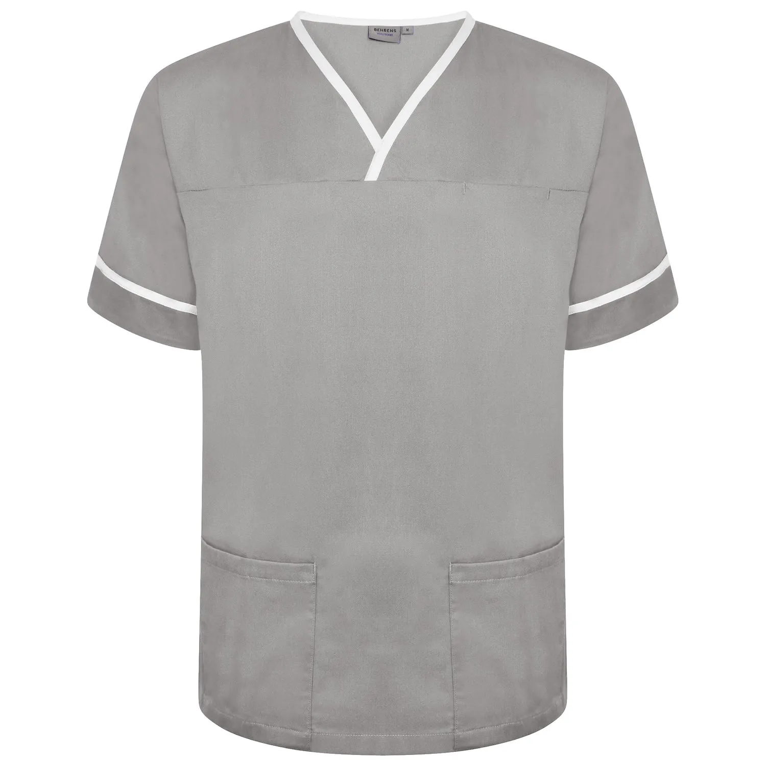 Contrast Trim Smart Scrub Top