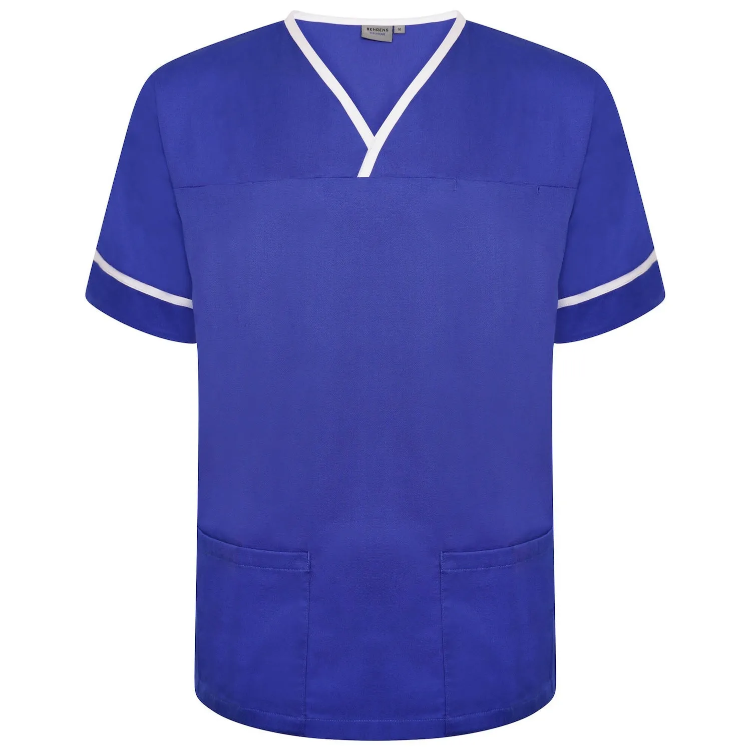 Contrast Trim Smart Scrub Top