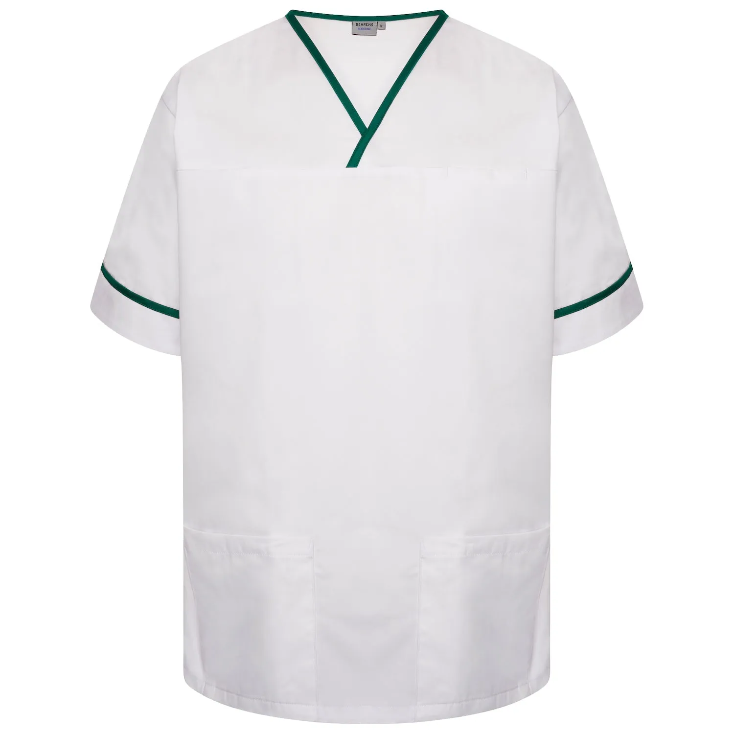 Contrast Trim Smart Scrub Top