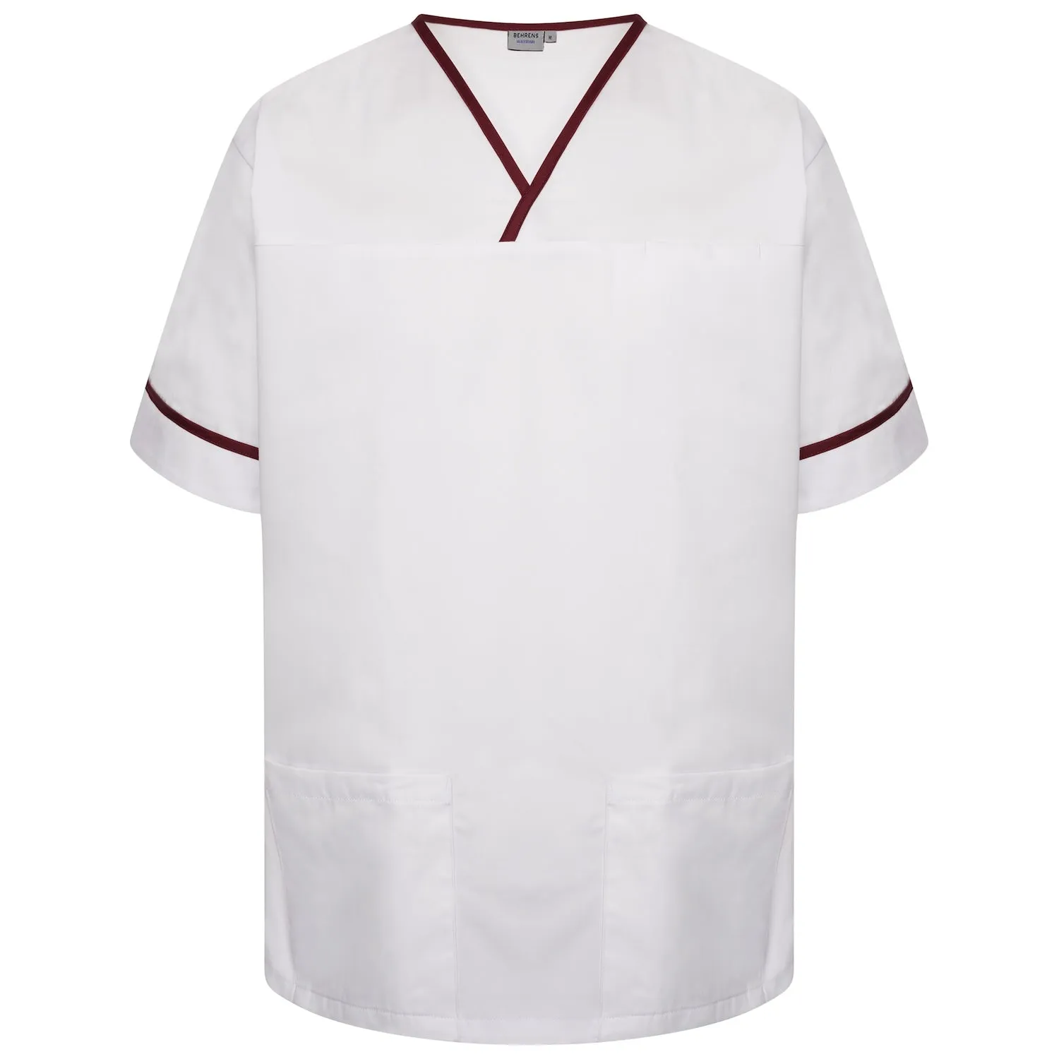 Contrast Trim Smart Scrub Top