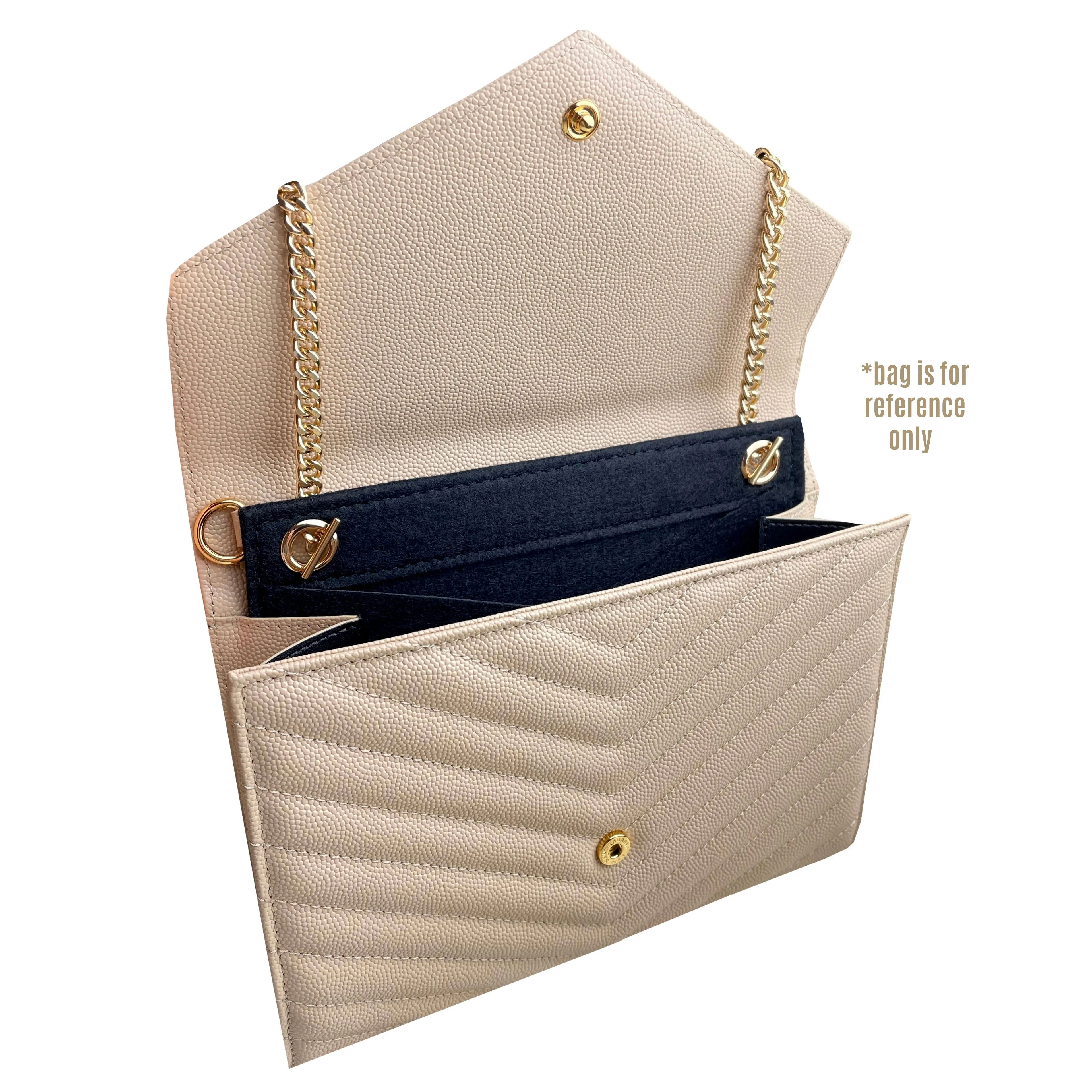 Conversion Kit for Monogram Clutch | Accessory for YSL Swing | Yves Saint Laurent Strap | Designer Purse Insert | YSL Handbag Strap | Bag Insert Organizer | YSL Swing Strap | Luxury Bag Accessory | Bag Protector”