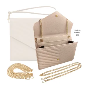 Conversion Kit for Monogram Clutch | Accessory for YSL Swing | Yves Saint Laurent Strap | Designer Purse Insert | YSL Handbag Strap | Bag Insert Organizer | YSL Swing Strap | Luxury Bag Accessory | Bag Protector”