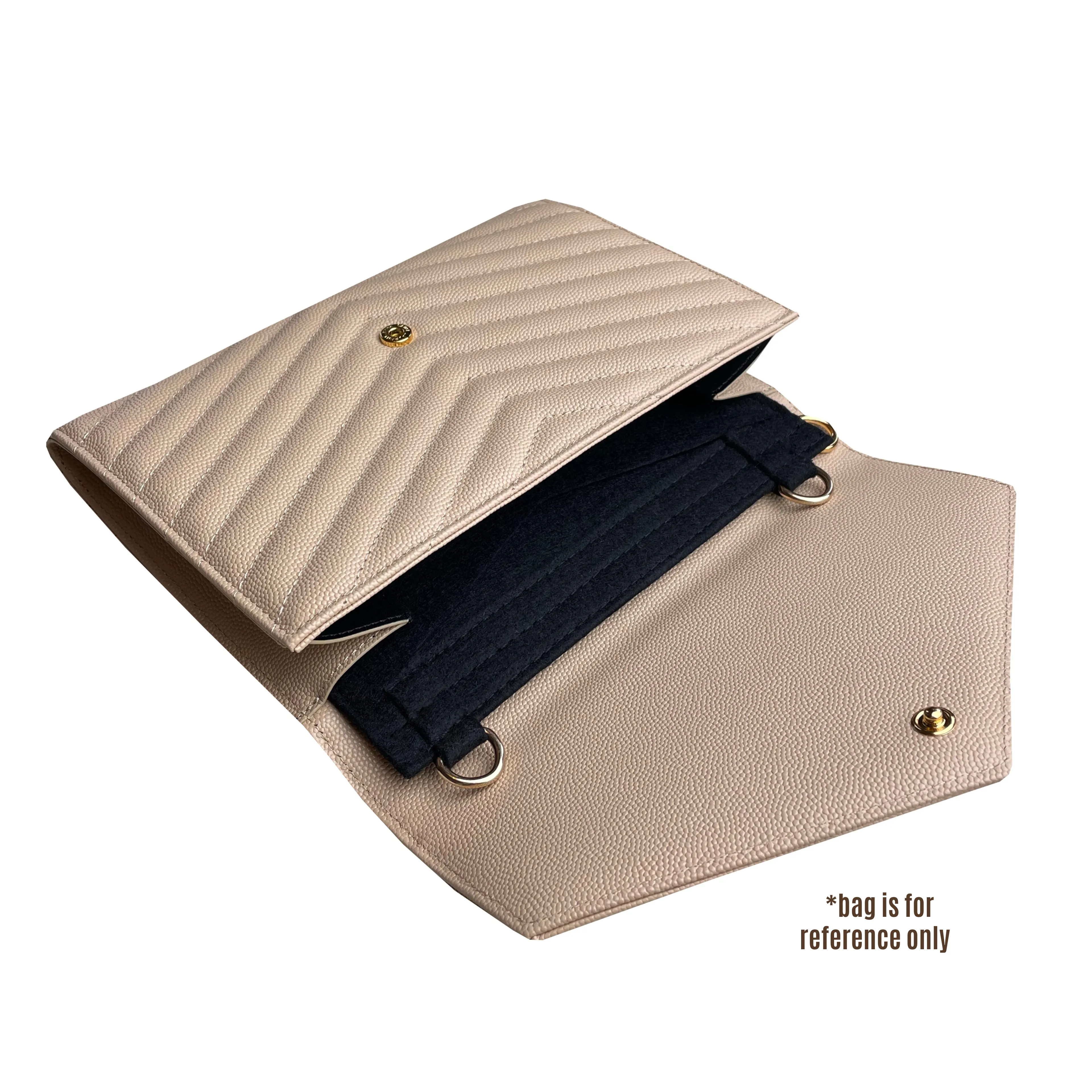 Conversion Kit for Monogram Clutch | Accessory for YSL Swing | Yves Saint Laurent Strap | Designer Purse Insert | YSL Handbag Strap | Bag Insert Organizer | YSL Swing Strap | Luxury Bag Accessory | Bag Protector”