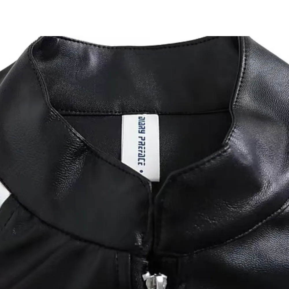Cool leather jacket