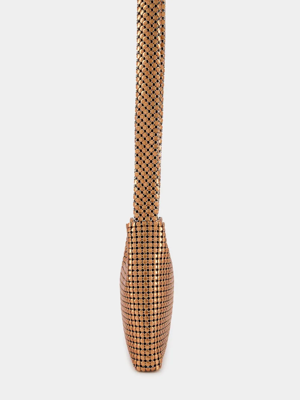 Copper Pixel Chainmail Bag