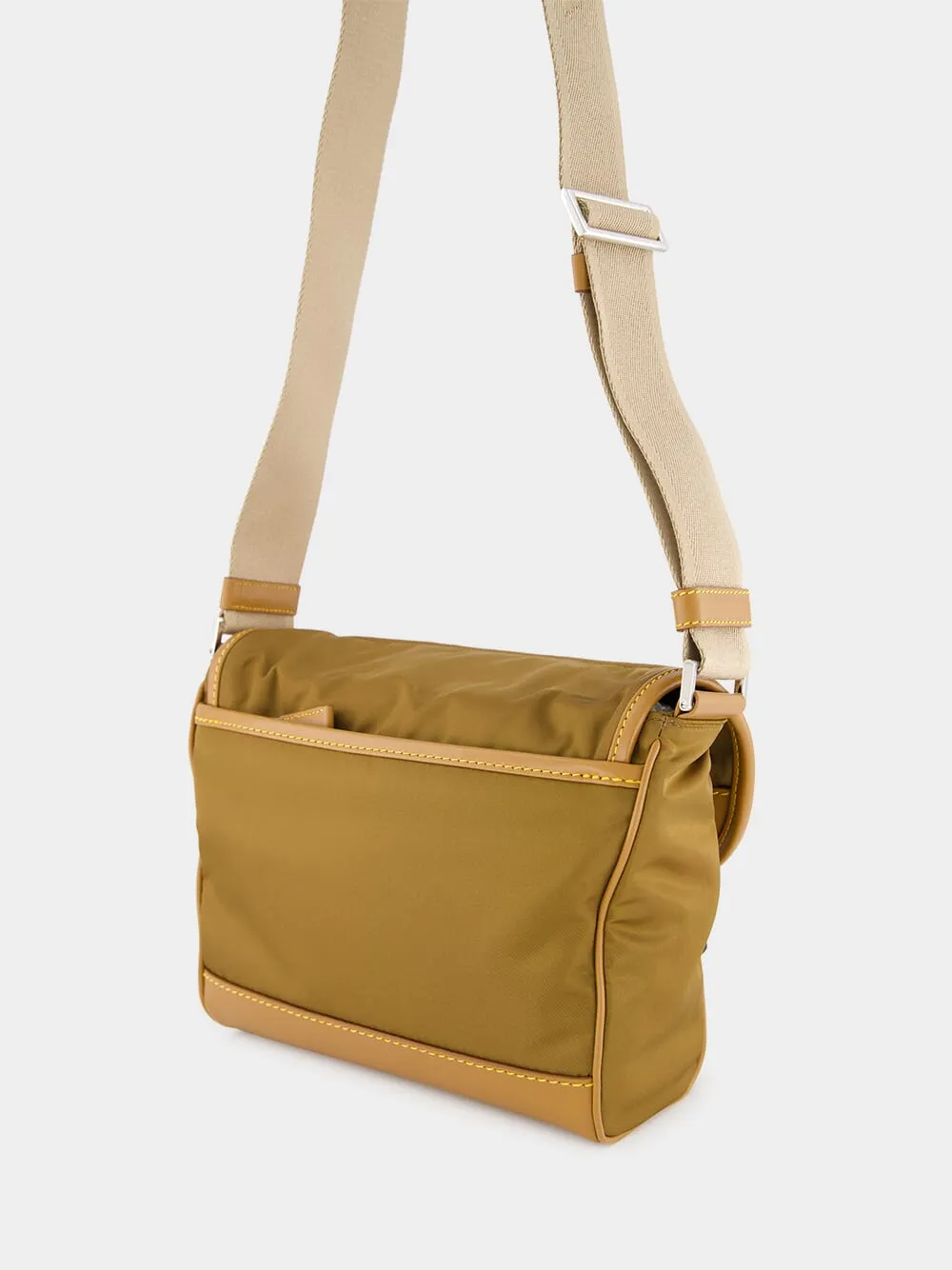 Cork Beige Re-Nylon Shoulder Bag