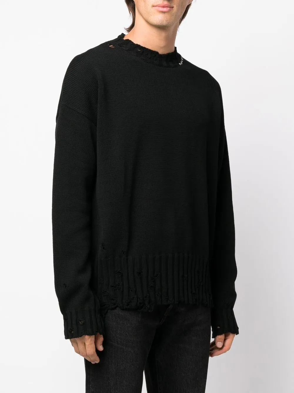 Cotton knitted sweater