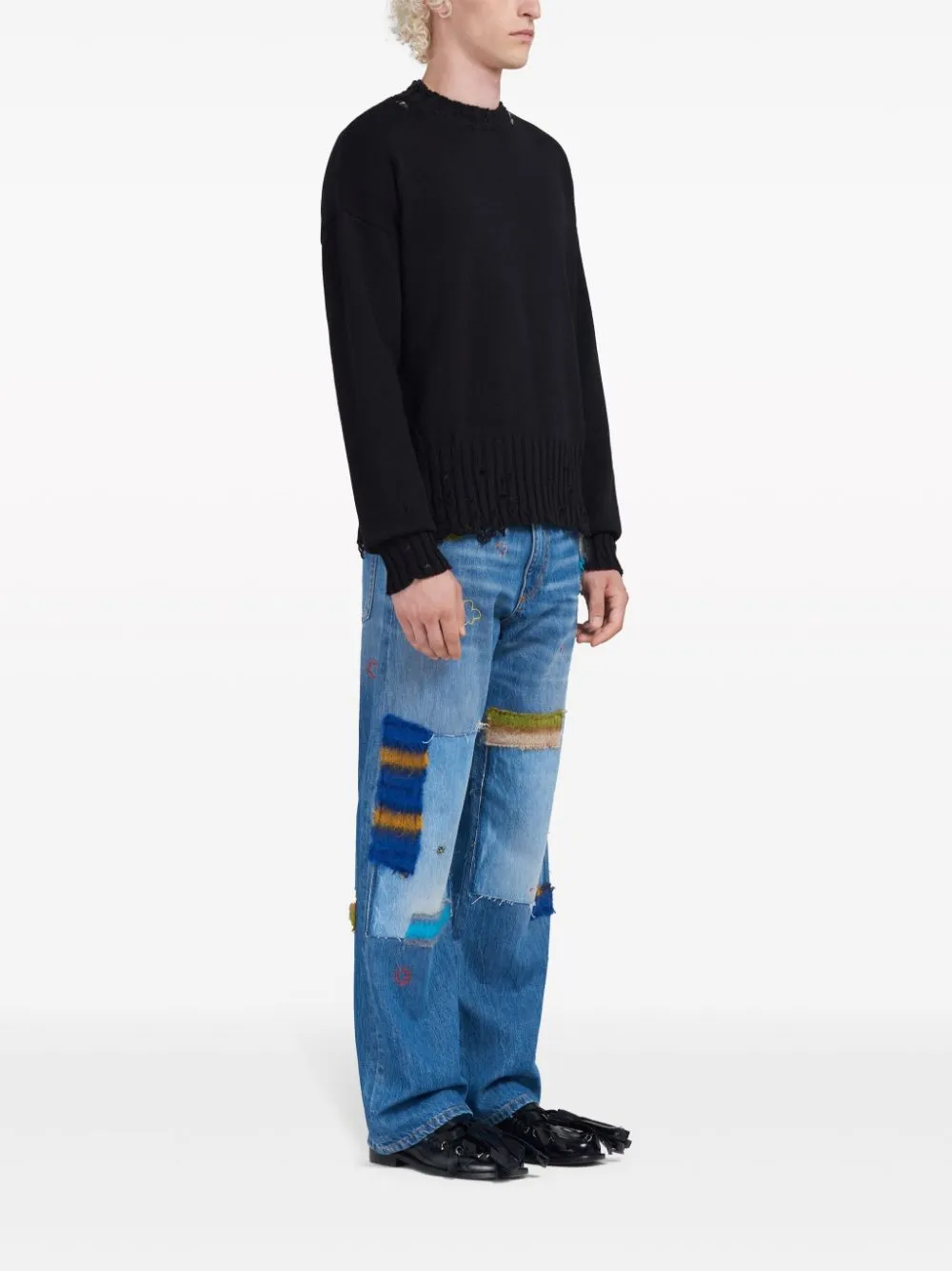 Cotton knitted sweater