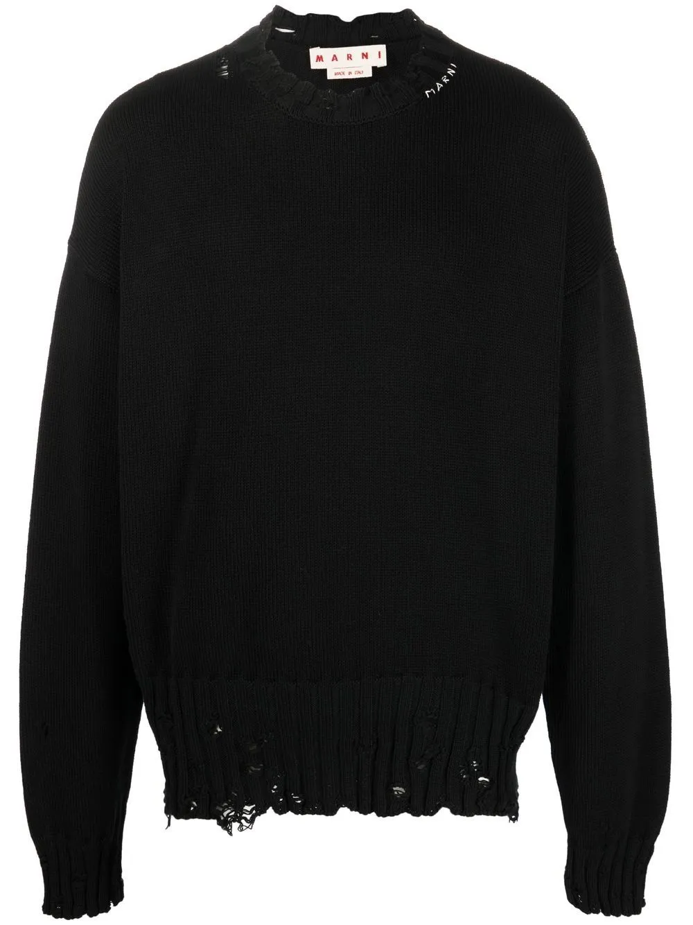 Cotton knitted sweater