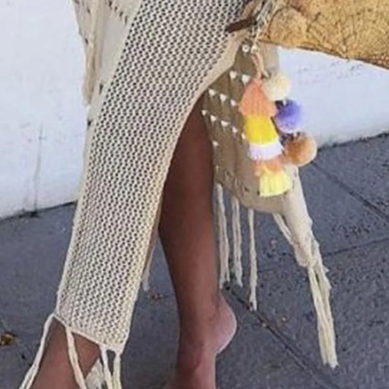 Crochet  Suit Bikini Cover Up