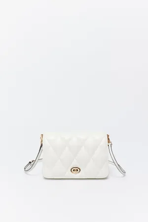 Crossbody Acolchado Rombos - Crude