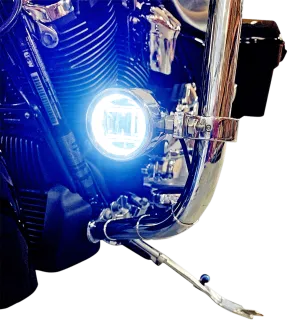 Custom Dynamics PB-FOG-SS6-C LED Halo Fog Lights - Chrome