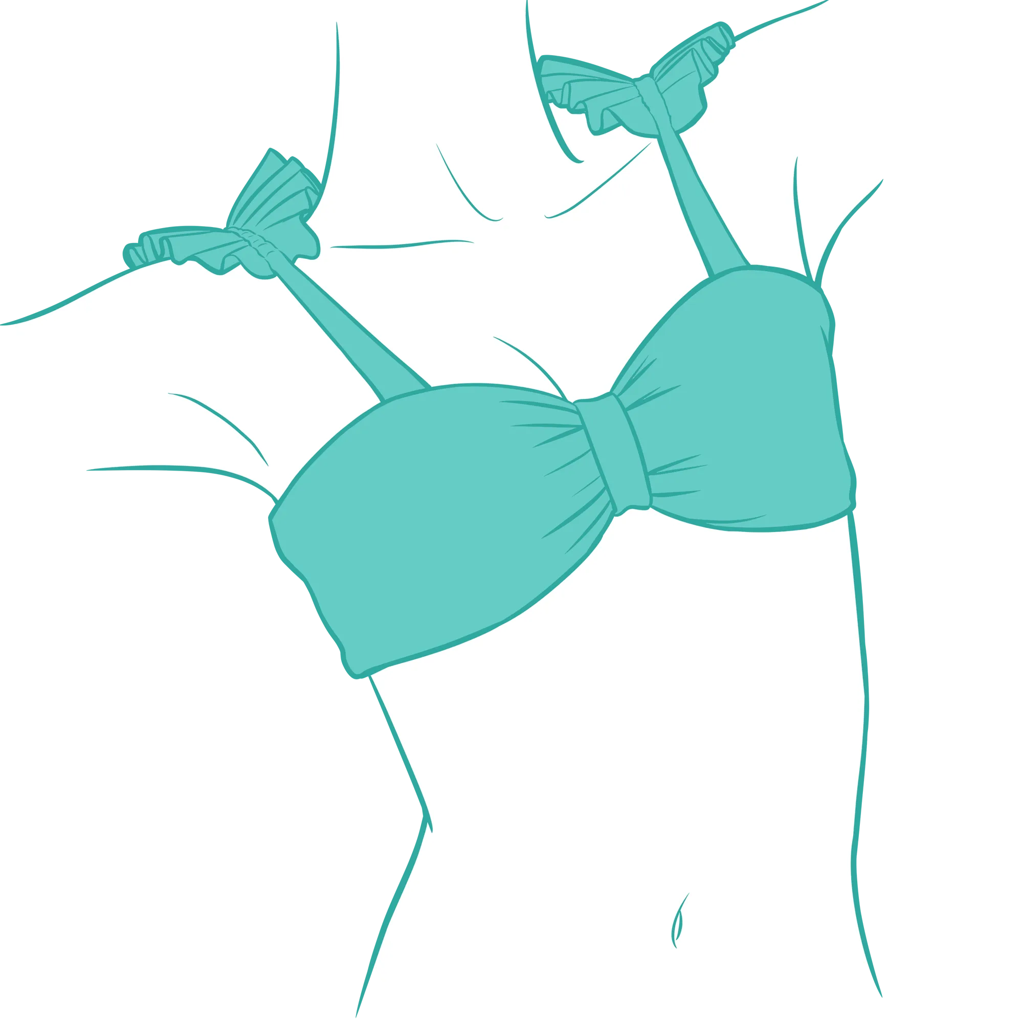 Custom Reversible Heather Top