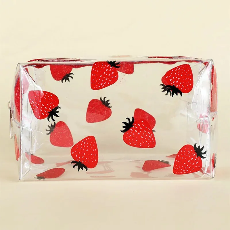 ✨Cute & Clear Pencil Paradise: Waterproof PVC Bag for School & Travel! ✨✏️💖