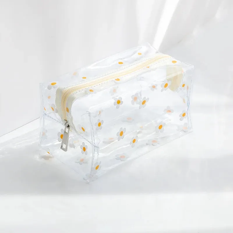 ✨Cute & Clear Pencil Paradise: Waterproof PVC Bag for School & Travel! ✨✏️💖