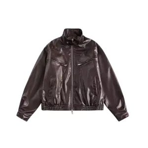Cute leather Jacket