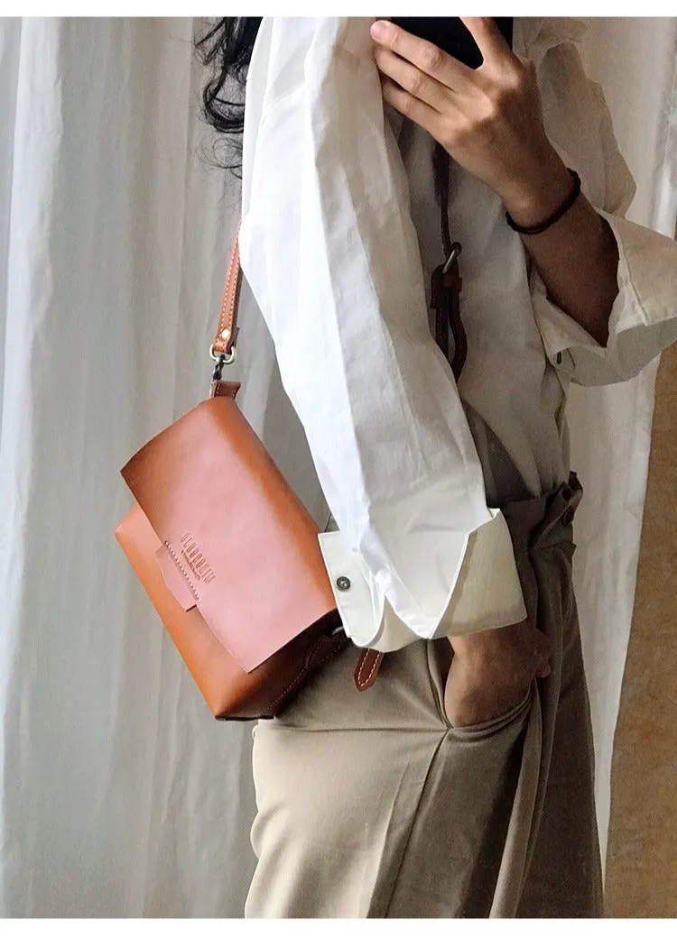 Cute LEATHER Small Side Bag Black WOMEN SHOULDER BAG Small Handmade Crossbody Purse FOR WOMEN