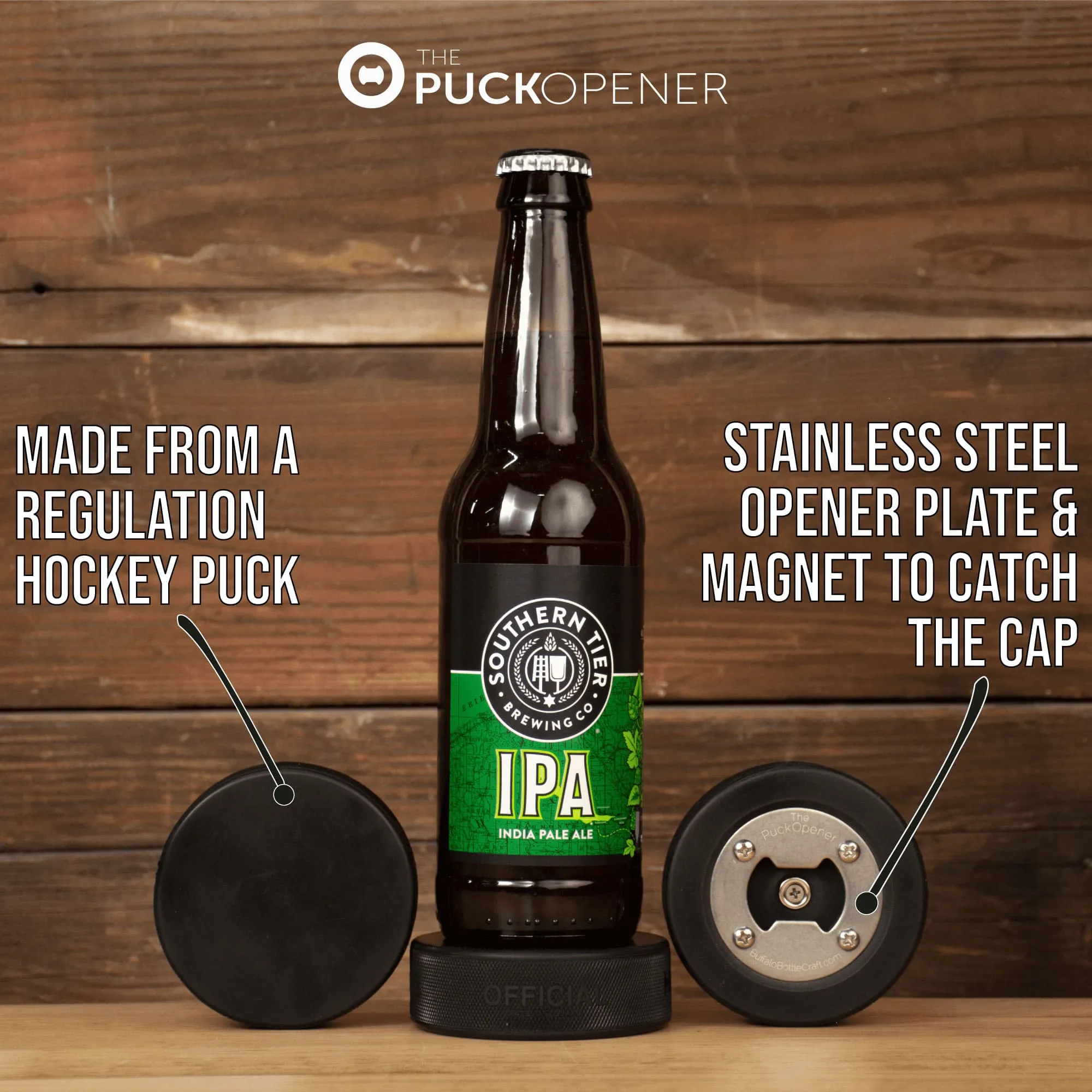 Dallas Stars, Hockey Puck Bottle Opener