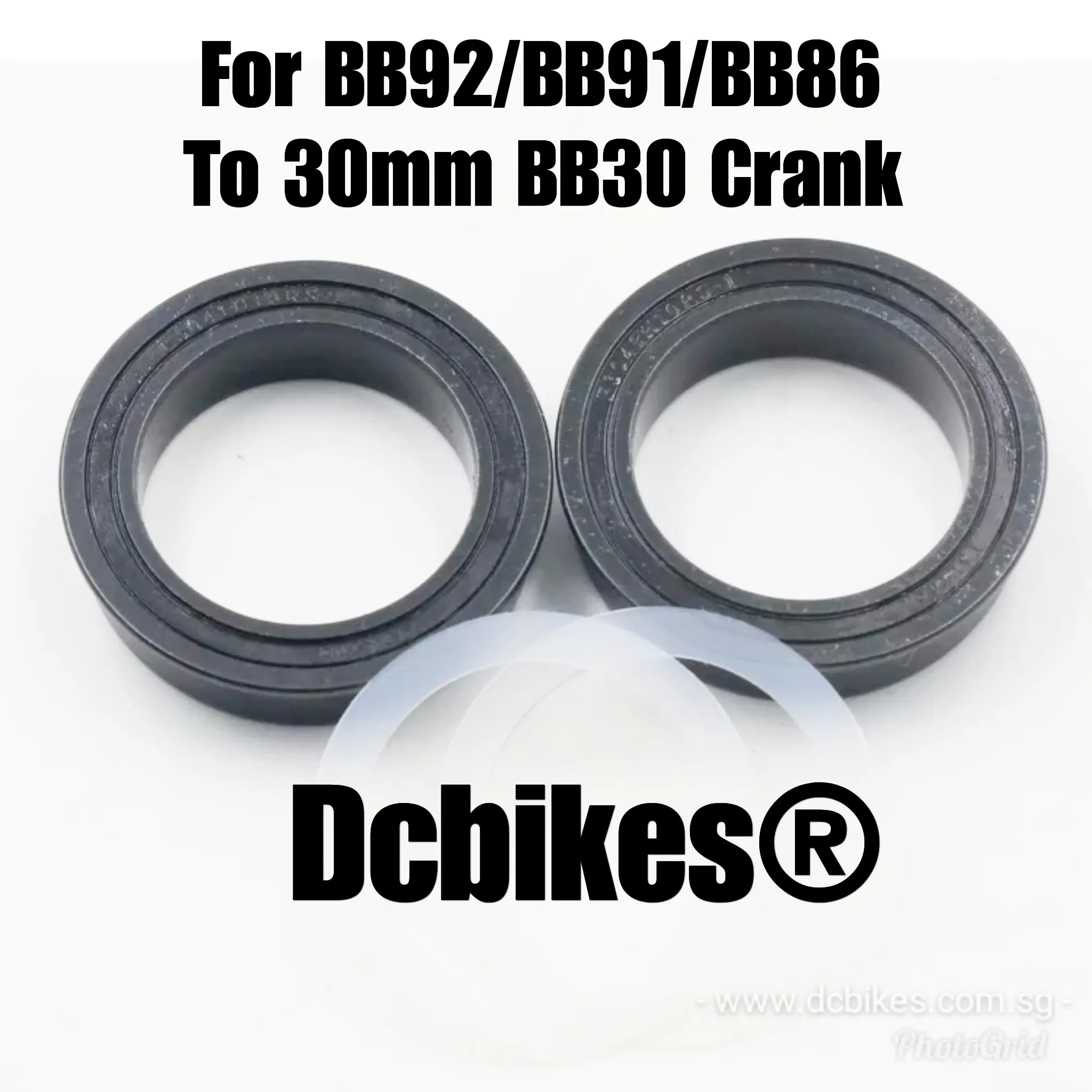 Dcbikes® Press Fit BB30 BB92/BB91/BB86 Bottom Bracket For 30mm FSA/ROTOR 3D/Sram/Hope Crank