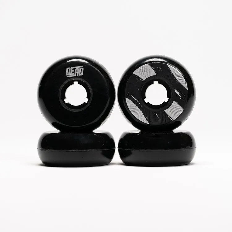DEAD WHEELS - BLACK / SILVER - 58MM / 92A