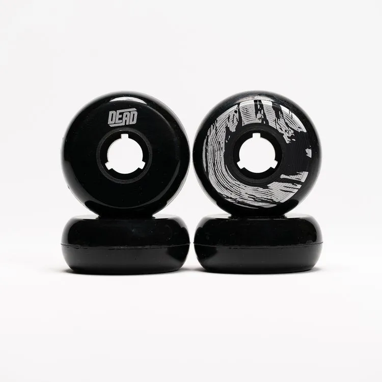 DEAD WHEELS - BLACK / SILVER - 58MM / 95A