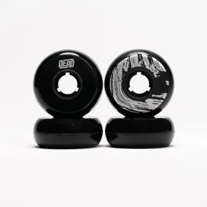 DEAD WHEELS - BLACK / SILVER - 58MM / 95A