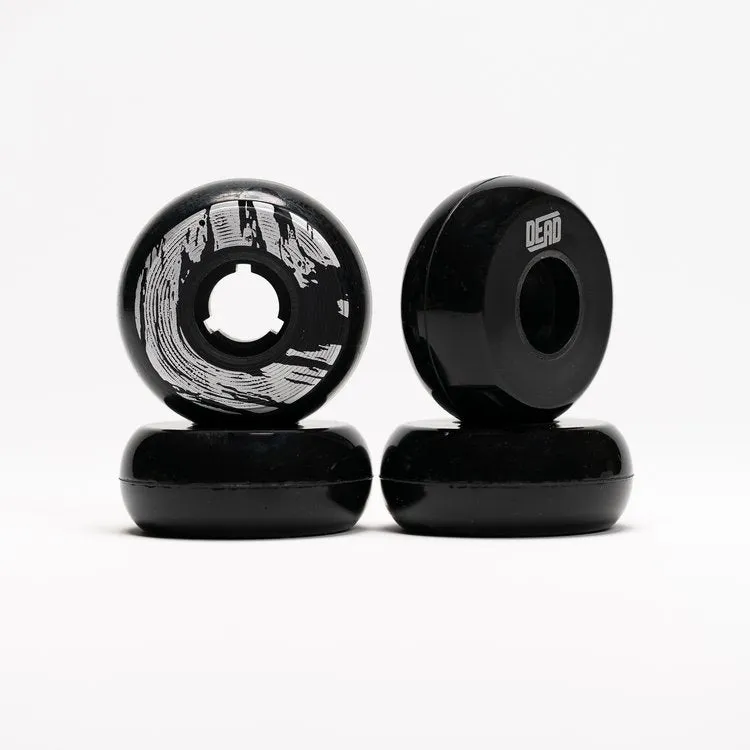 DEAD WHEELS - BLACK / SILVER - 58MM / 95A