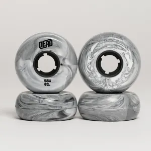 DEAD WHEELS - GREY MARBLED - 58MM / 92A