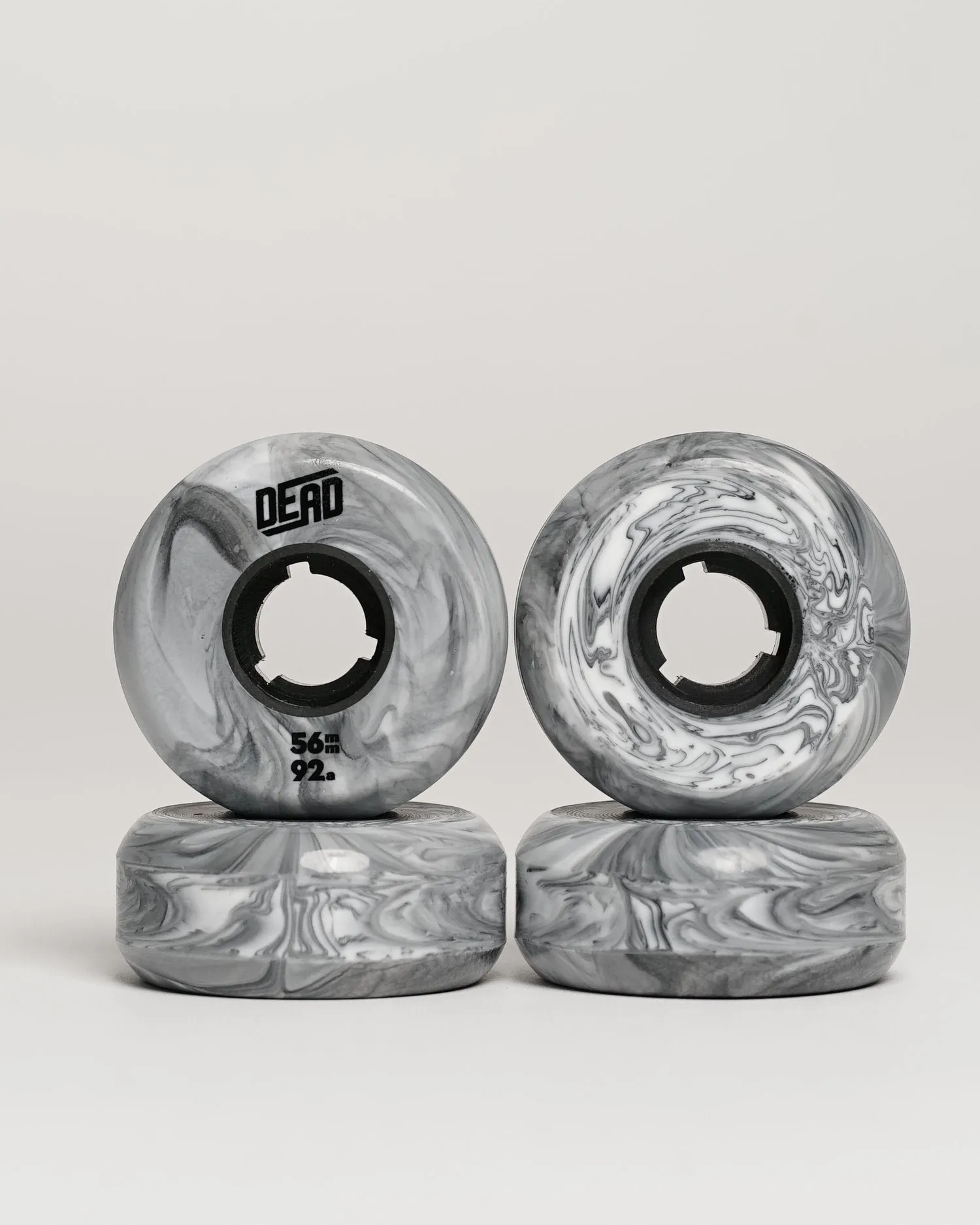 DEAD WHEELS - MARBLED GREY - 56MM / 92A
