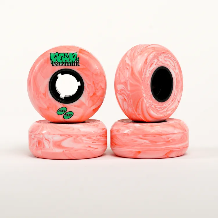 DEAD WHEELS x BACEMINT - V2 - RED - 58MM / 92A