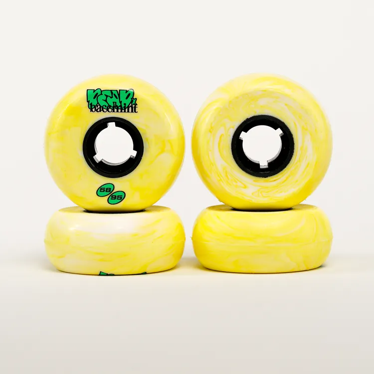 DEAD WHEELS x BACEMINT - V2 - YELLOW - 58MM / 95A