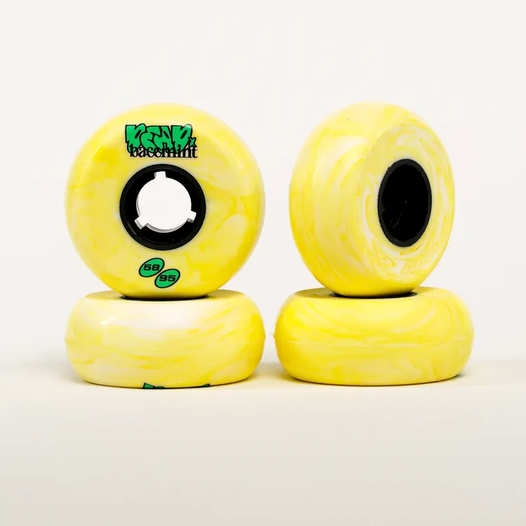 DEAD WHEELS x BACEMINT - V2 - YELLOW - 58MM / 95A