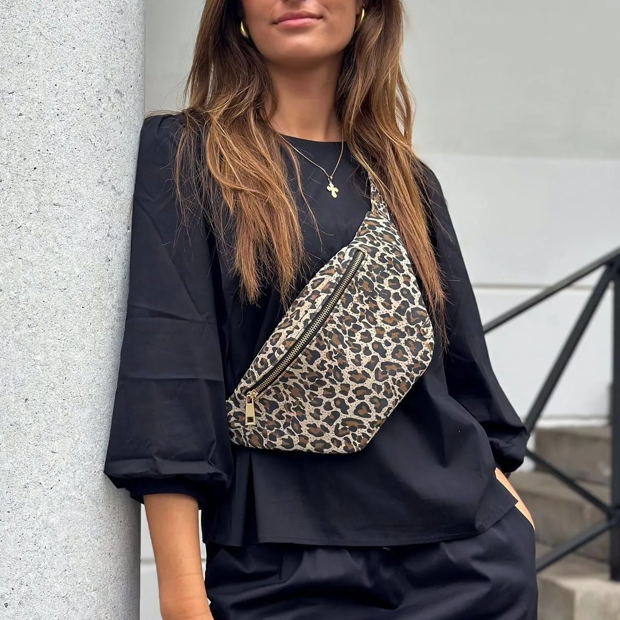 Depeche - 12556 Leopard Bum Bag