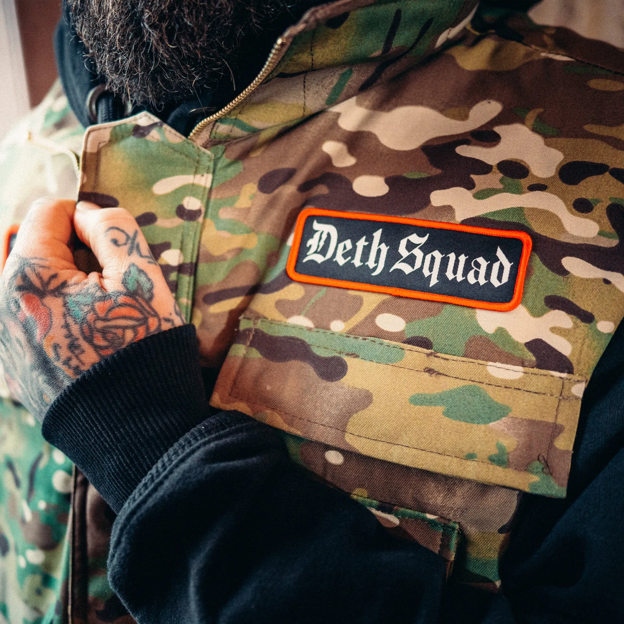 Deth Squad Uzi Camo Bodywarmer