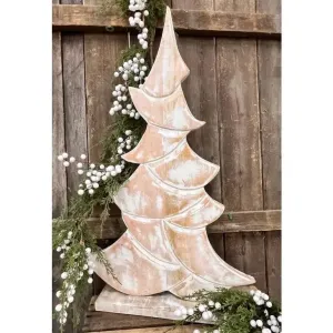 Distressed White Mangowood Tree