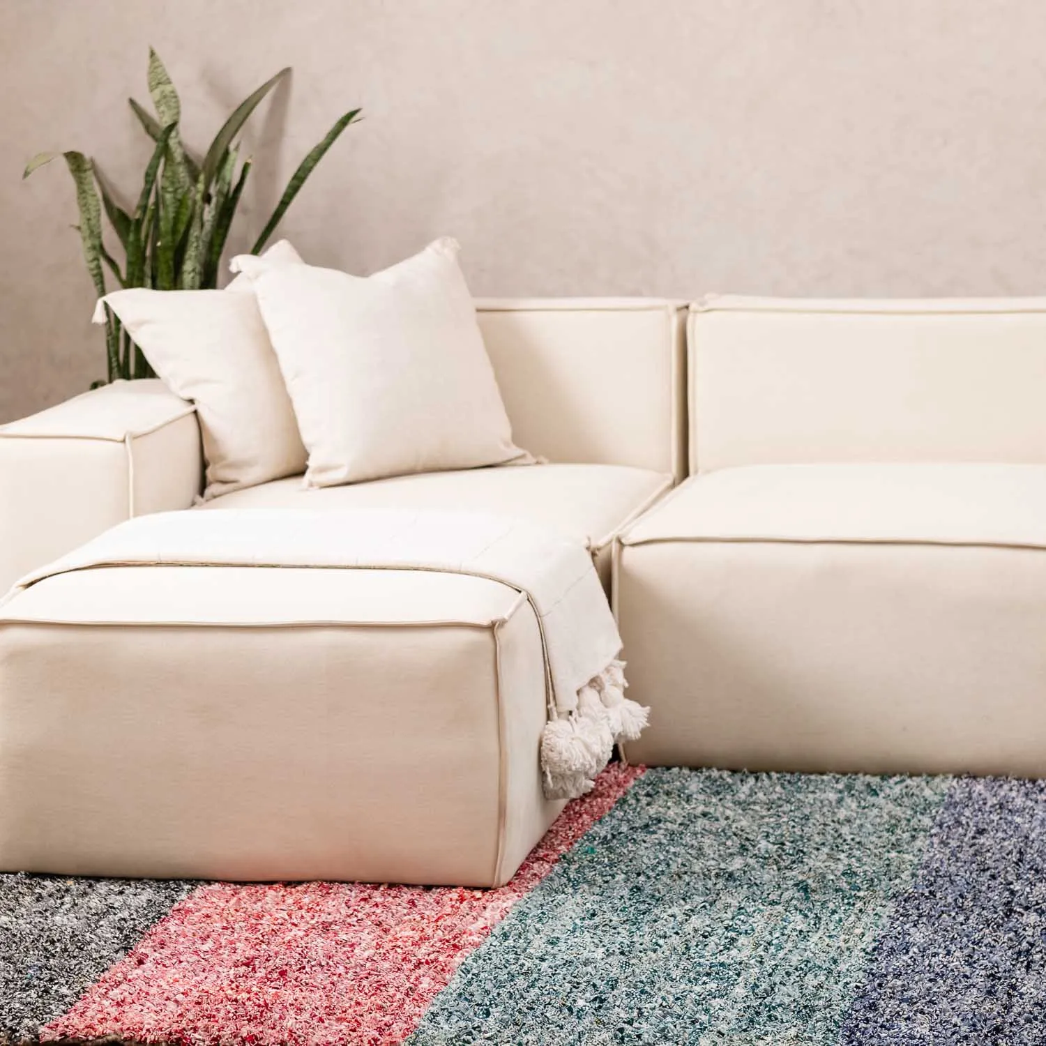 Djafar - boucherouite rug