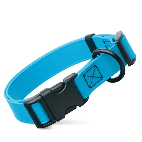 Dog Bar Super Soft Rubber Waterproof Collars with Quick Release Clip