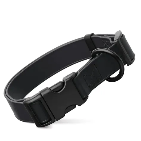 Dog Bar Super Soft Rubber Waterproof Collars with Quick Release Clip
