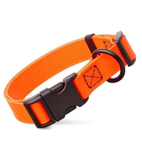 Dog Bar Super Soft Rubber Waterproof Collars with Quick Release Clip