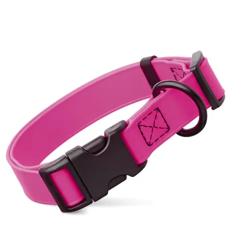 Dog Bar Super Soft Rubber Waterproof Collars with Quick Release Clip